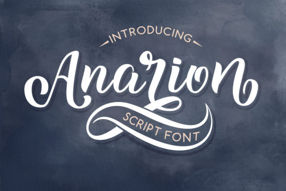 Anarion Script: The Handwritten Font That Elevates Your Campaign