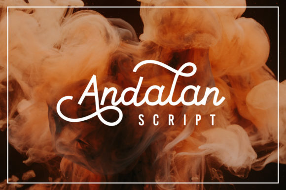Andalan Script: A Delicate Handwritten Typeface for Editorial Design