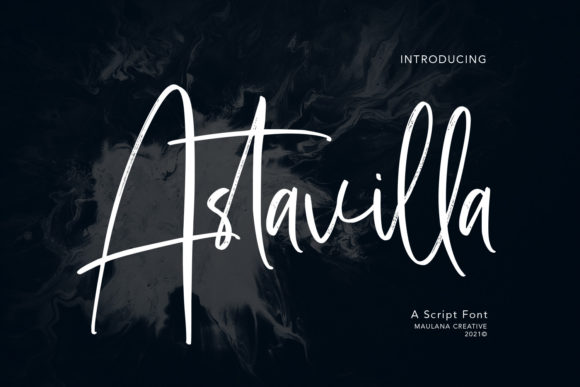 Astavilla Script: A Beautiful Font for Business Branding
