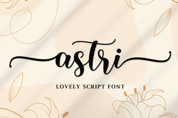 Astri Script: Elevate Your Brand with a Luxurious Handwritten Font