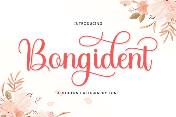 Bongident Script: A Playful Font for Memorable Branding