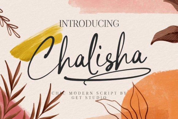 Chalisha Script: A Delightful Handwritten Font for Creative Projects