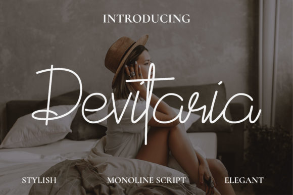 Devitaria Script: A Delicate Typeface for Stylish Branding