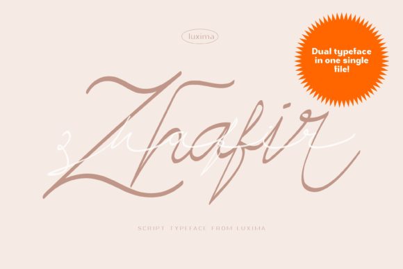 Enhance Your Campaigns with the Elegant Zhafir Script Font