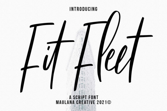 Fit Fleet Script Font for Makers and Designers