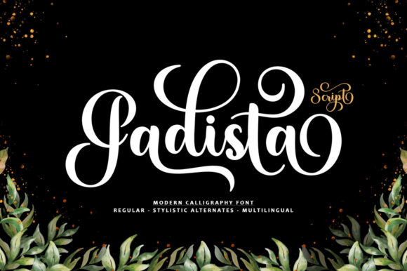 Gadista Script Font for Stylish and Elegant Branding Projects