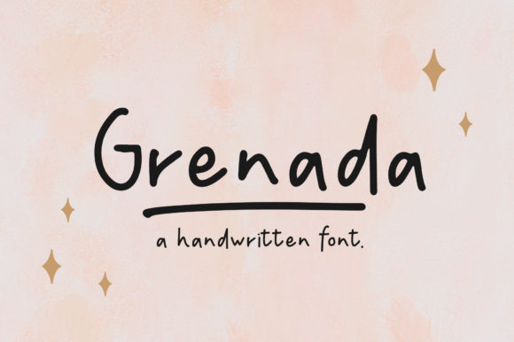 Grenada Font: A Sweet Script for Creative Makers