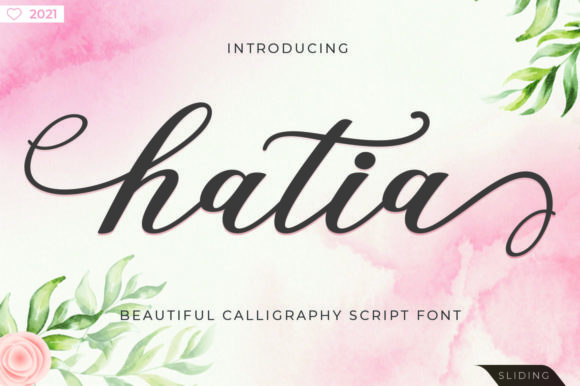 Hatia Script Font: A Delicate Touch for Elegant Designs