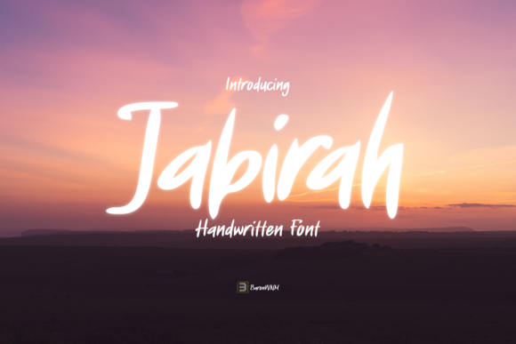 Jabirah Font: A Bold Script for Creative Projects