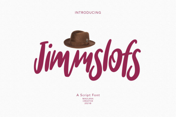 Jimmslofs Script: A Stylish Font for Your Brand