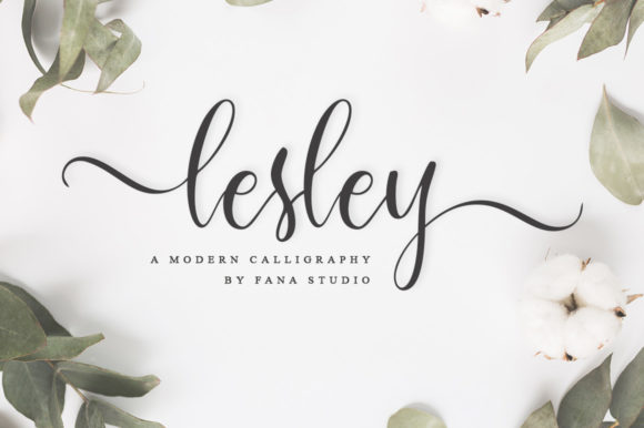 Lesley Script: A Romantic Typeface for Editorial Design