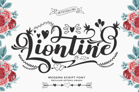 Liontine Script: A Luxurious Handwritten Font for Creative Branding
