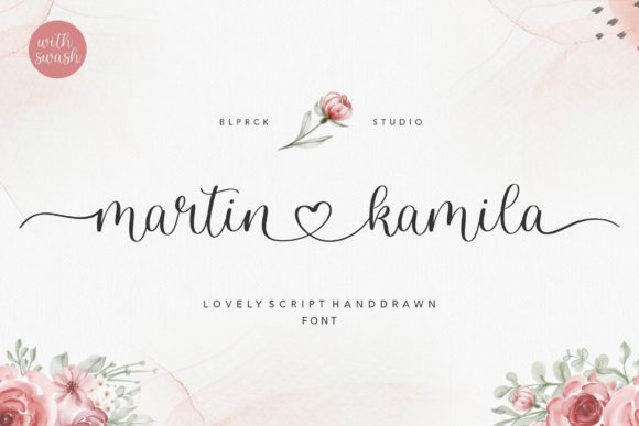 Martin Kamila Script: A Delicate Font for Elegant Branding and Creative Projects