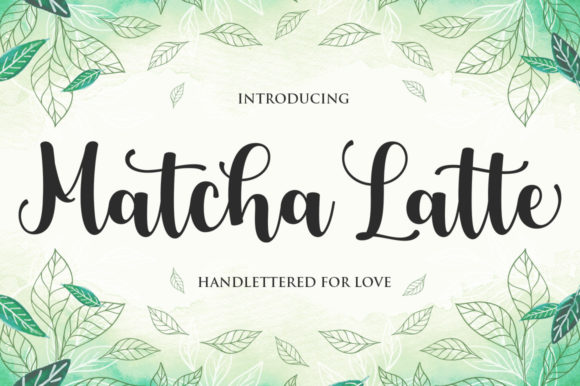 Matcha Latte Script: A Handwritten Font for Editorial Design