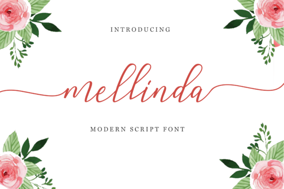 Mellinda Script: A Luxurious Handwritten Font for Creative Projects