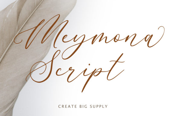 Meymona Script Font for Branding and Creative Projects