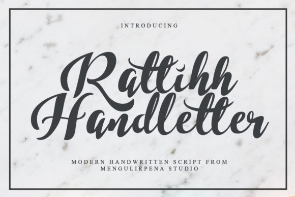 Rattihh Script Font: A Polished Touch for Small Business Branding