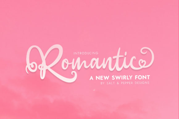 Romantic Script Font for Editorial Design and Creative Projects